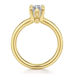 Outlet Gabriel & Co. Sanah - 14K Yellow Gold Split Shank Marquise Shape Diamond Engagement Ring