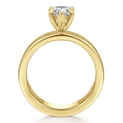 Online Gabriel & Co. Sela - 14K Yellow Gold Pear Shape Diamond Engagement Ring