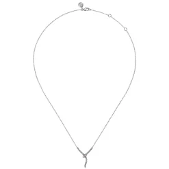 Best Gabriel & Co. Serpentina - 925 Sterling Silver Snake Bujukan Ruby Y Necklace