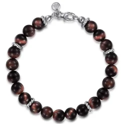 Online Gabriel & Co. 925 Silver Tigers Eye Bracelet