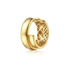 Discount Gabriel & Co. Soraya - 14K Yellow Gold Diamond Intricate Hoop Earrings