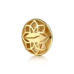 Discount Gabriel & Co. Soraya - 14K Yellow Gold Diamond Starburst Stud Earrings