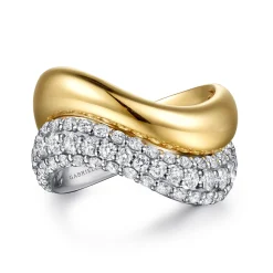 Online Gabriel & Co. Soraya - 14K Yellow Gold Stackable Ring