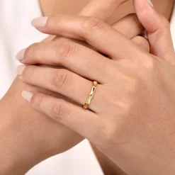 New Gabriel & Co. Stackable Ring 14K Yellow Gold