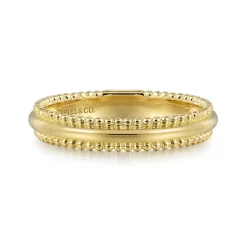 Best Gabriel & Co. Stackable Ring 14K Yellow Gold Diamond Bujukan