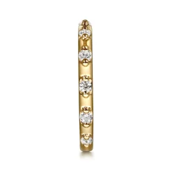Hot Gabriel & Co. Stackable Ring 14K Yellow Gold Diamond 0.3ct