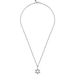 Clearance Gabriel & Co. Star of David Pendant Necklace 925 Sterling Silver