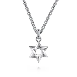Clearance Gabriel & Co. Star of David Pendant 925 Sterling Silver