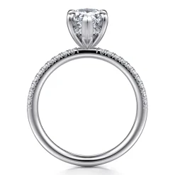 Best Gabriel & Co. Stasia - 14K White Gold Marquise Shape Diamond Engagement Ring