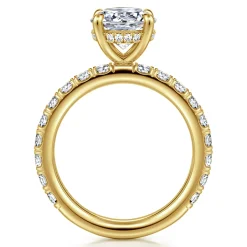 Online Gabriel & Co. Stasia - 14K Yellow Gold Round Diamond Engagement Ring