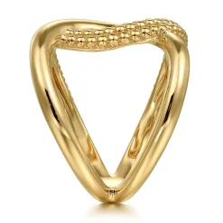Outlet Gabriel & Co. Statement Fashion Ring 14K Yellow Gold Bujukan