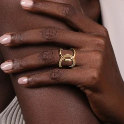 Outlet Gabriel & Co. Statement Fashion Ring 14K Yellow Gold Bujukan