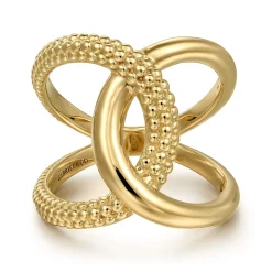 Outlet Gabriel & Co. Statement Fashion Ring 14K Yellow Gold Bujukan