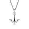 Clearance Gabriel & Co. 925 Sterling Silver Anchor Pendant