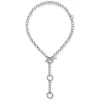 New Gabriel & Co. 925 Sterling Silver and 14K Yellow Gold Bujukan Link Necklace