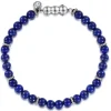 Sale Gabriel & Co. 925 Sterling Silver and 6mm Lapis Beaded Bracelet