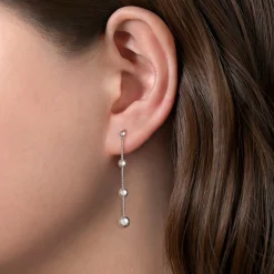 Sale Gabriel & Co. Sterling Silver Beaded Drop Earrings