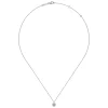 Clearance Gabriel & Co. 925 Sterling Silver Beaded Flower Pendant Necklace