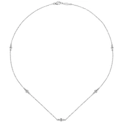 Discount Gabriel & Co. 925 Sterling Silver Beaded Necklace