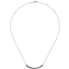 Best Gabriel & Co. 925 Sterling Silver Black Spinel Bujukan Bar Necklace