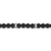 Best Gabriel & Co. 925 Sterling Silver Black Titanium Beaded Bracelet 6mm