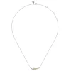 Outlet Gabriel & Co. 925 Sterling Silver Bujukan and Citrine Bypass Bar Necklace