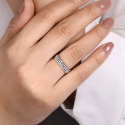 Best Gabriel & Co. Sterling Silver Bujukan Band