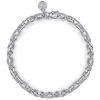 Hot Gabriel & Co. 925 Sterling Silver Bujukan Beaded Link Chain Bracelet