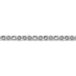 Hot Gabriel & Co. 925 Sterling Silver Bujukan Beaded Link Chain Bracelet
