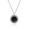 Outlet Gabriel & Co. 925 Sterling Silver Bujukan Black Onyx Pendant Necklace