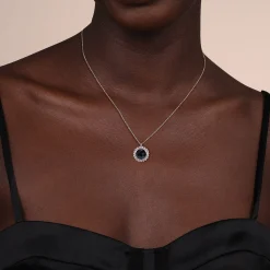Outlet Gabriel & Co. 925 Sterling Silver Bujukan Black Onyx Pendant Necklace