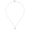 Clearance Gabriel & Co. 925 Sterling Silver Bujukan Diamond Cross Pendant Necklace