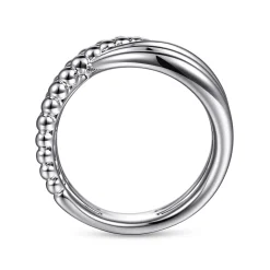 Gabriel & Co. 925 Sterling Silver Bujukan Lady's Twisted Ring