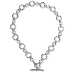 Clearance Gabriel & Co. 925 Sterling Silver Bujukan Link Necklace