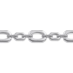 Best Gabriel & Co. 925 Sterling Silver Bujukan Link Chain Bracelet