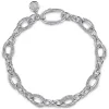 Gabriel & Co. 925 Sterling Silver Bujukan Link Chain Bracelet