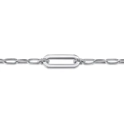 Gabriel & Co. 925 Sterling Silver Bujukan Link Chain Bracelet