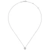 Best Gabriel & Co. 925 Sterling Silver Bujukan Rock Crystal White MOP Pendant Necklace
