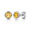 Outlet Gabriel & Co. 925 Sterling Silver Citrine Stud Earrings