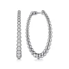 Outlet Gabriel & Co. 925 Sterling Silver Classic Hoop Earrings 40mm- Bujukan
