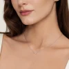 Hot Gabriel & Co. 925 Sterling Silver Diamond Bujukan LOVE Pendant Necklace