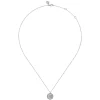 Gabriel & Co. 925 Sterling Silver Diamond Bujukan LOVE Medallion Pendant Necklace
