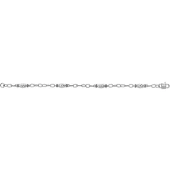 Outlet Gabriel & Co. Sterling Silver Filigree Station Chain Bracelet