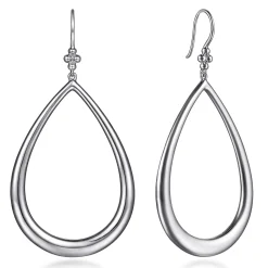 Hot Gabriel & Co. 925 Sterling Silver Fish Wire Teardrop Earrings