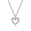 Sale Gabriel & Co. 925 Sterling Silver Heart Beaded Necklace
