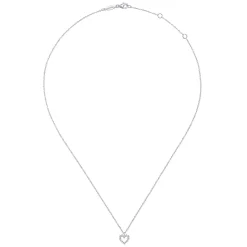Sale Gabriel & Co. 925 Sterling Silver Heart Beaded Necklace