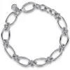 Discount Gabriel & Co. 925 Sterling Silver Link Chain Bracelet-Bujukan