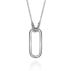 Outlet Gabriel & Co. 925 Sterling Silver Link Pendant Necklace