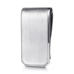 Best Gabriel & Co. 925 Sterling Silver Money Clip in Satin Finish