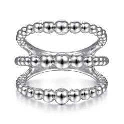 Sale Gabriel & Co. 925 Sterling Silver Open Bujukan Wide Band Ring